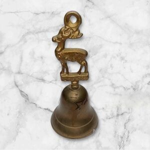 BRASS Reindeer Bell, Made in India